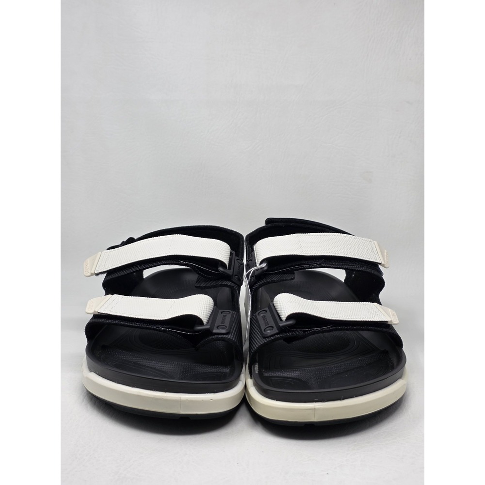 Birkenstock Mens Tatacoa Futura Black White Birko-Flor Sandals Size 46 13 US New - Picture 9 of 11